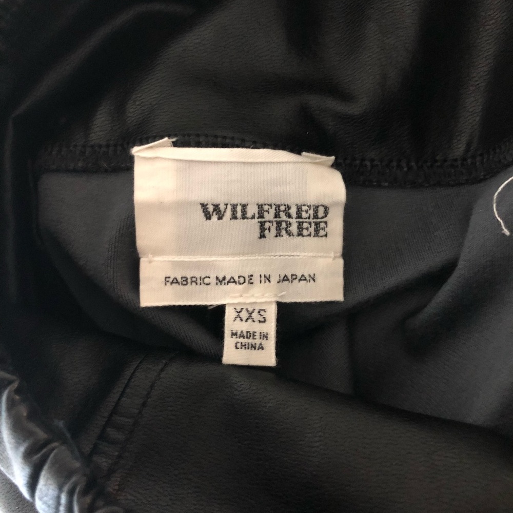 Wilfred Free Xxs Leather Leggings
